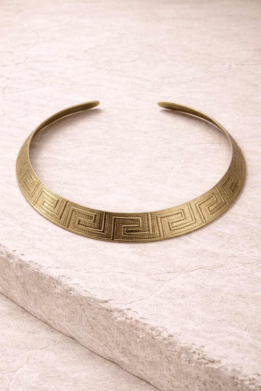Naarya Jewels Golden Legacy Statement Necklace