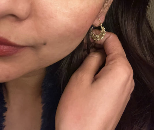 Half Moon Tribal hoops
