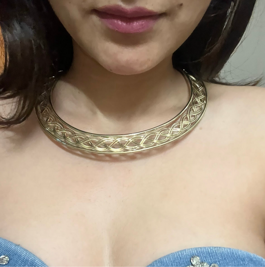 Eternal Weave Gold necklace