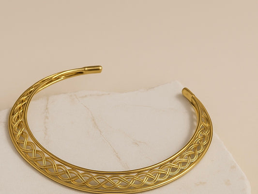 Eternal Weave Gold Choker