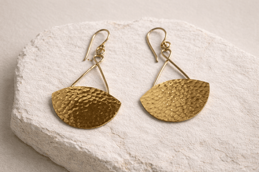 Naarya Jewels Horizon Statement Earrings (Anti Tarnish)