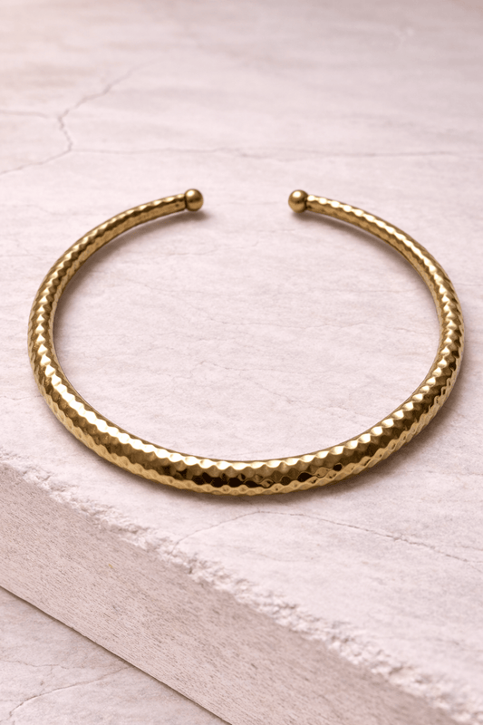 Naarya Jewels Serpentine Gold Armor Necklace (Anti Tarnish)