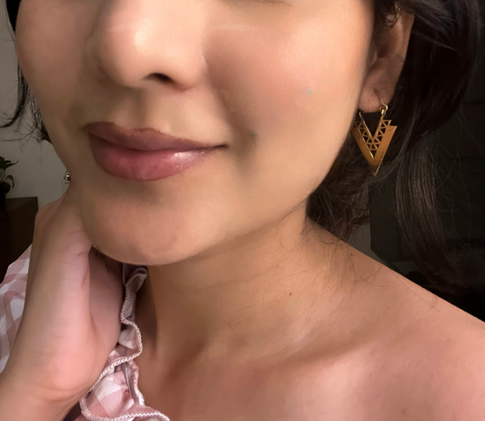 Golden Vortex Earrings