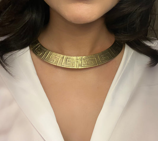 Golden Legacy Statement Necklace