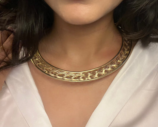 Eternal Weave Gold necklace