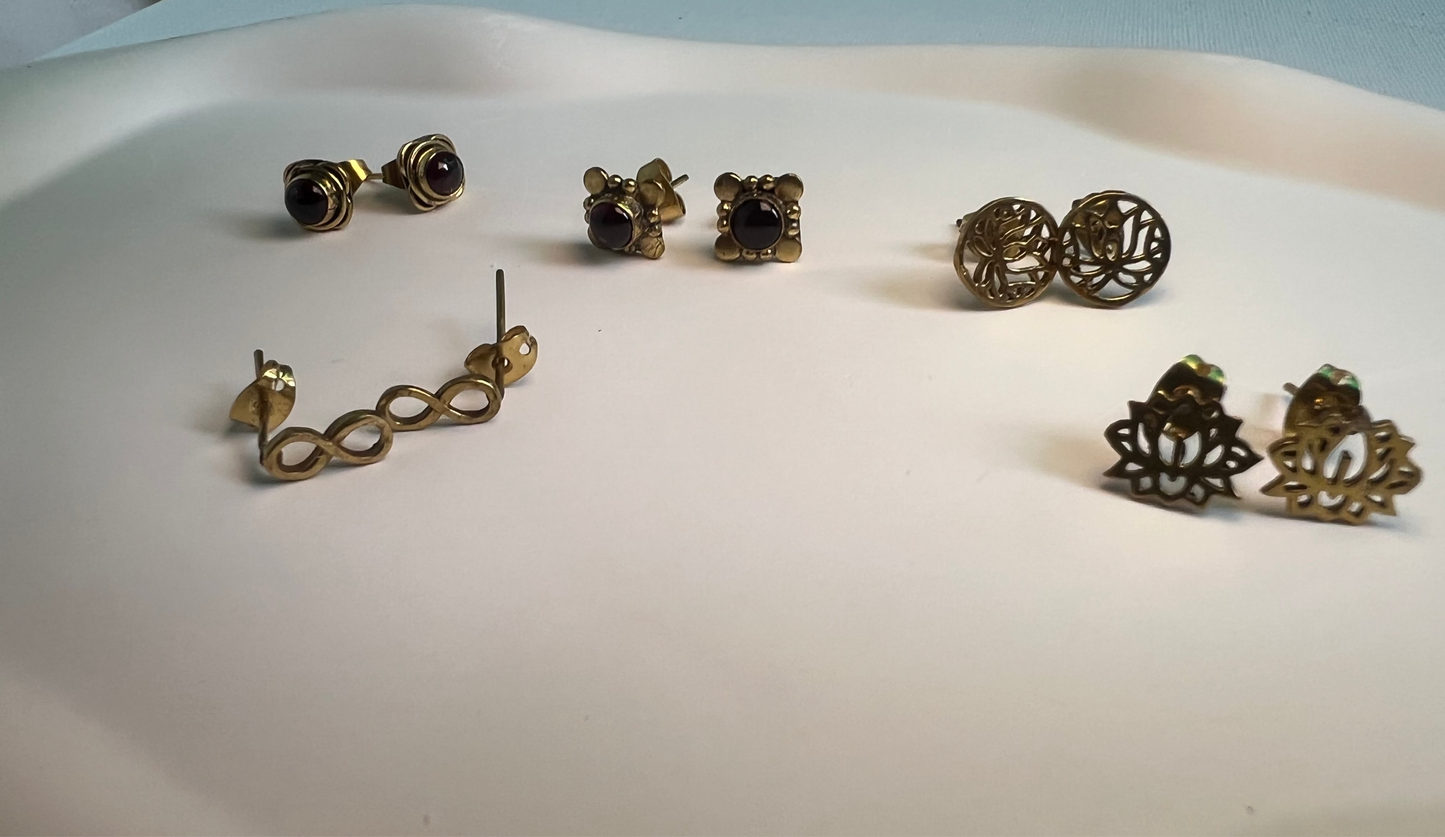 The Celestial Balance Earring Set of 5 Combo