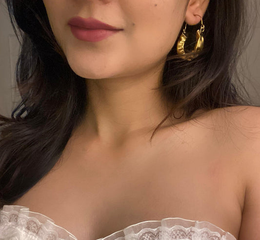 Swarn Loop Earring (Anti Tarnish)