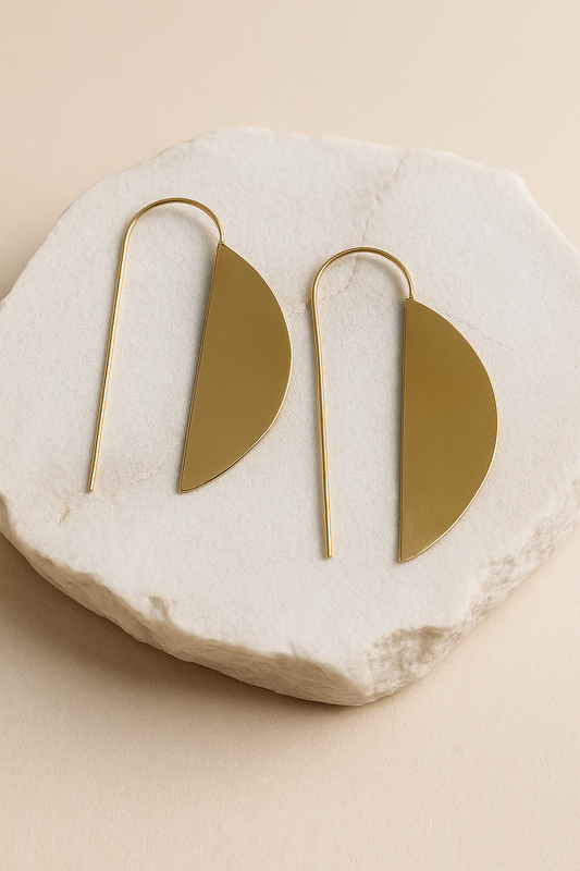 Lunar Arc Earrings