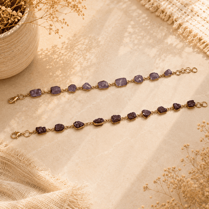 Naarya Jewels Raw Earth Gold Bracelet