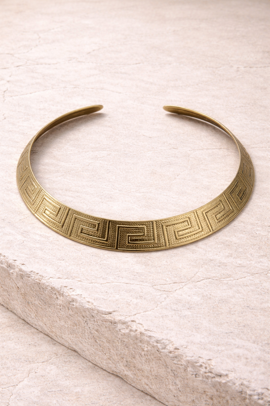 Golden Legacy Statement Necklace