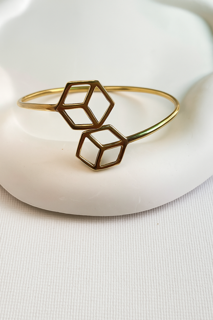The Architect's Bangle (Anti Tarnish)