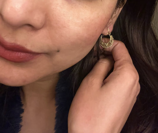 Half Moon Tribal hoops