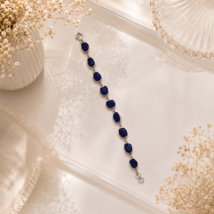 Naarya Jewels Lapis Lazuli -The Stone of Truth Bracelet