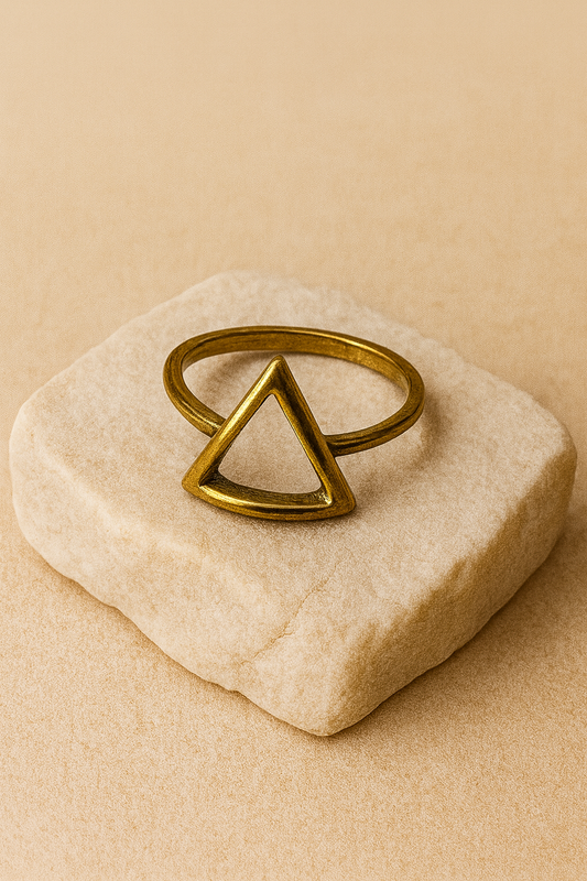 Geometric Triangle Ring