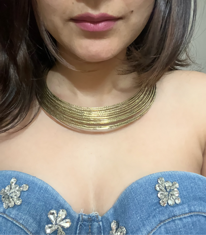 Aurora Layered Collar Necklace