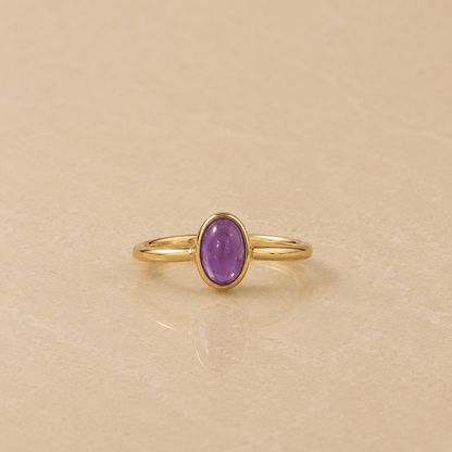 Naarya Jewels Amethyst / 12 Oval natural gemstone