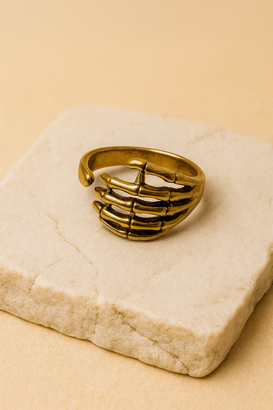 Skeleton Hand Ring