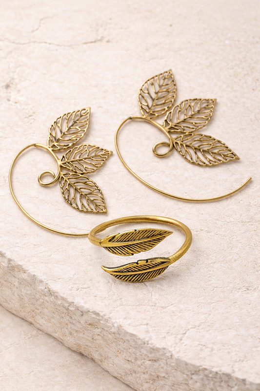 The Gilded Grove Set ( Anti Tarnish)