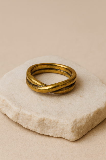 Infinity Knot Band Ring