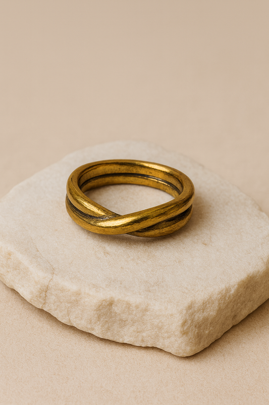 Infinity Knot Band Ring