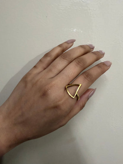 Geometric Triangle Ring