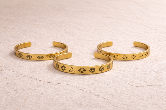 Everyday Gold-Tone Bangles (Set of 3) | Anti-Tarnish