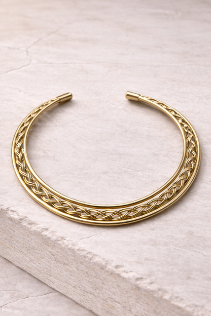 Eternal Weave Gold necklace