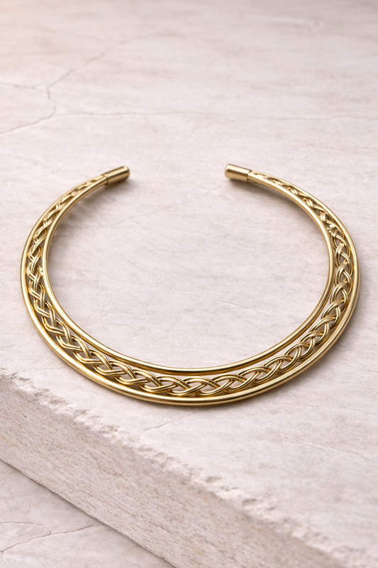 Eternal Weave Gold necklace