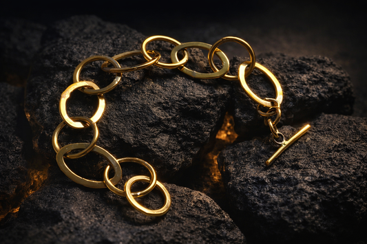 Elira Chain Handcrafted Bracelet (Anti-Tarnish)