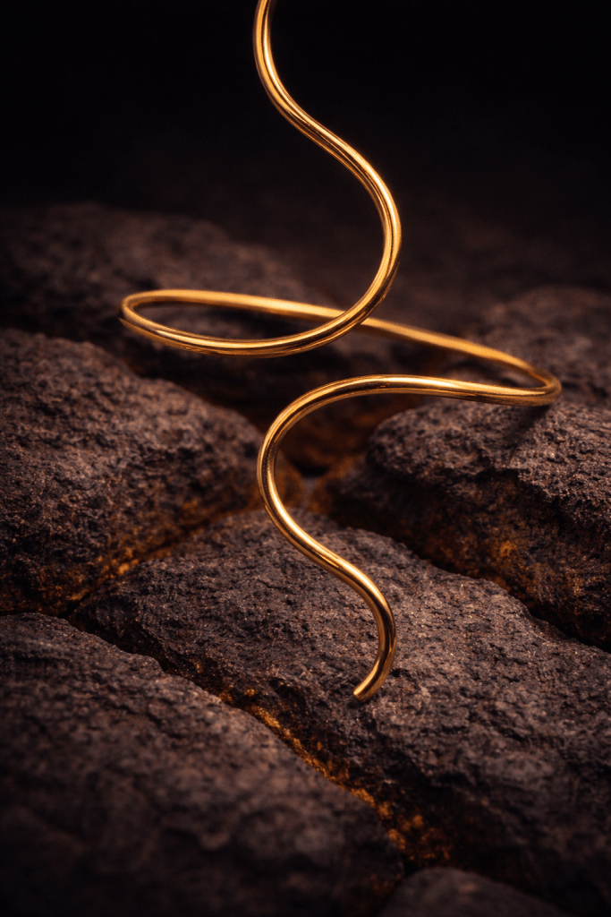 Naarya Jewels Cleopatra Serpent Armlet ( Anti Tarnish)