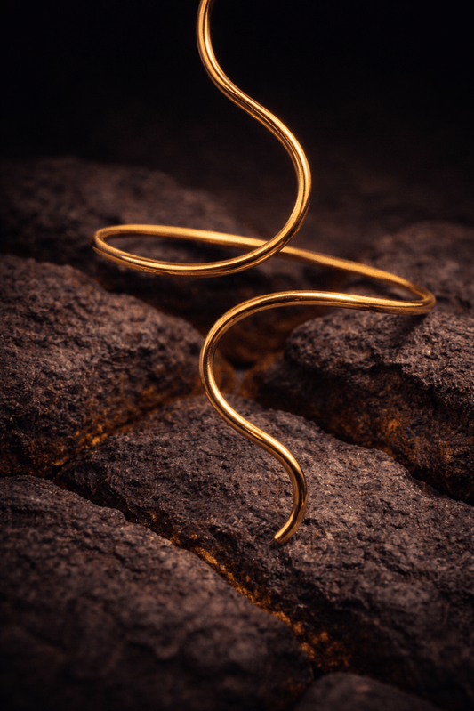 Naarya Jewels Cleopatra Serpent Armlet ( Anti Tarnish)