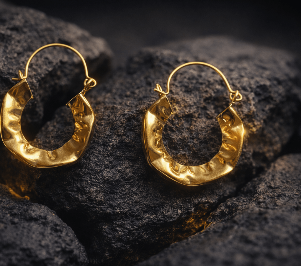 Naarya Jewels Swarn Loop Earring (Anti Tarnish)