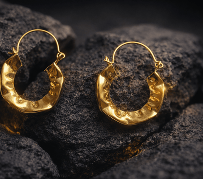 Naarya Jewels Swarn Loop Earring (Anti Tarnish)