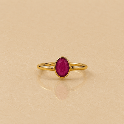 Naarya Jewels Ruby / 12 Oval natural gemstone