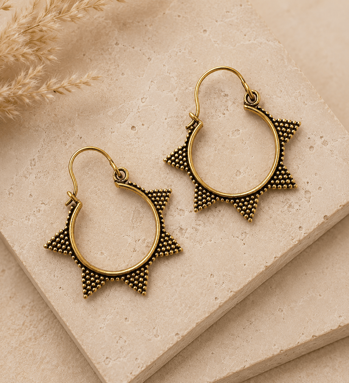 Naarya Jewels Solara Hoops