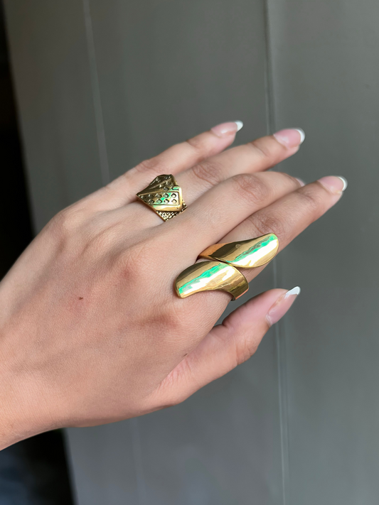 Bold Statement Ring Set