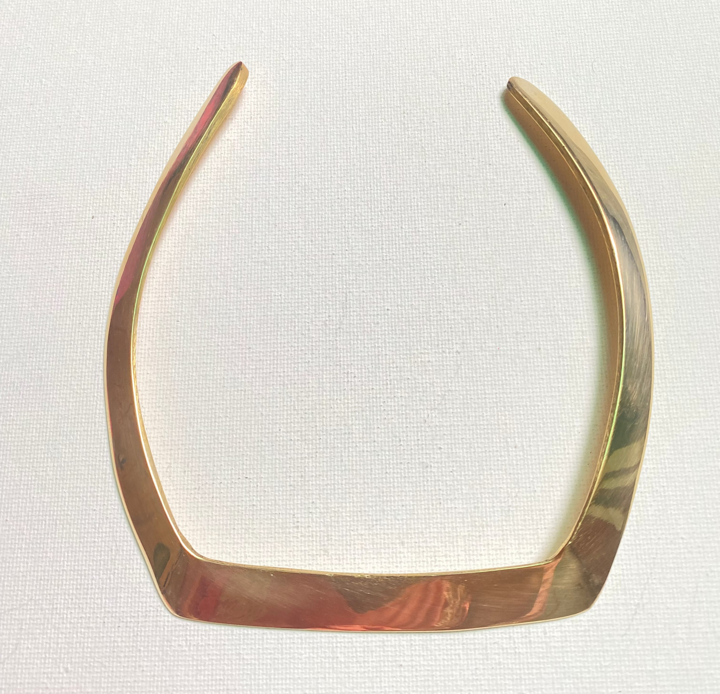 Sculpted Angular Collar Necklace( Anti Tarnish)